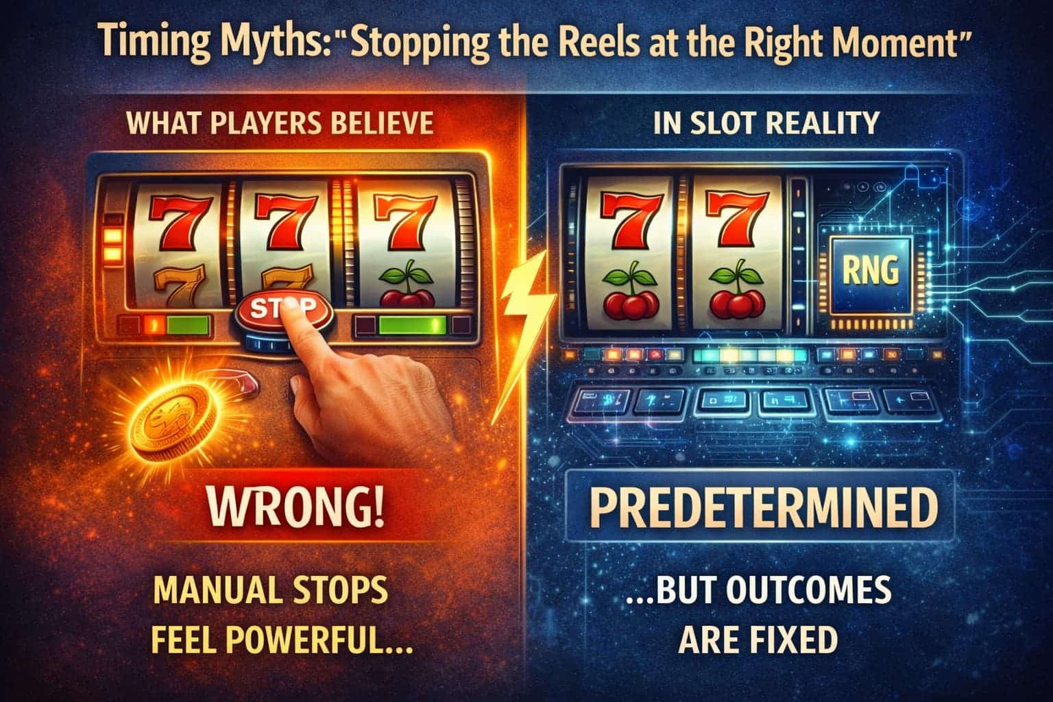 infographics showing timing myths